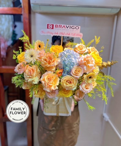 Hoa tặng sinh nhật đối tác quận Ba Đình , Tây Hồ , Hoàn Kiếm Hà Nội! Hoa sinh nhật Hà Nội