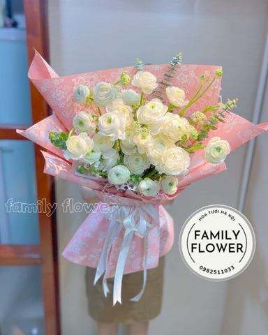 Bó hoa mao lương trắng tặng bạn gái nhân dịp 8 tháng 3 , 20 tháng 10 ở Hà Nội ! Hoa mao lương hà nội