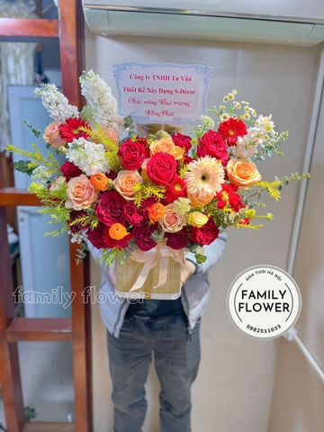 Hoa tươi Hà Nội . hoa 8/3 , lẵng hoa chúc mừng ngày quốc tế phụ nữ ở Hà Nội . Điện Hoa Hà Nội