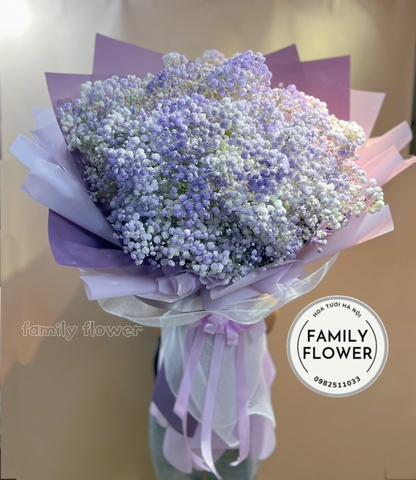 Bó hoa baby tặng người yêu , tặng vợ ở quận Ba Đình Hà Nội ! Mua hoa baby quận Ba Đình