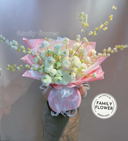 Bó hoa mao lương tặng sinh nhật ở quận Ba Đình Hà Nội ! Hoa mao lương Hà nội