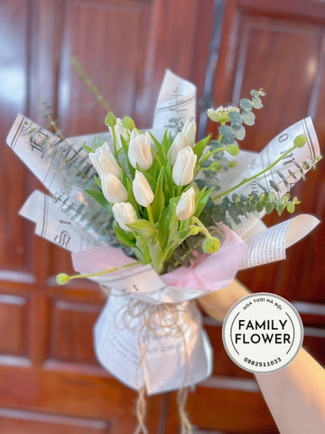Bó hoa tulip tặng bạn gái ở quận Cầu Giấy , Ba Đình , Đống Đa  Hà Nội ! Mua hoa tulip Hà Nội