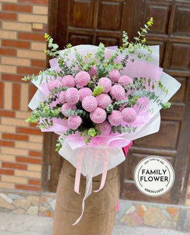 Bó hoa ping-pong tặng sinh nhật quận Ba Đình Hà Nội, Hoa Hà Nội
