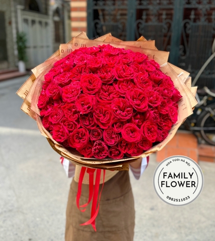 Bó hồng O'hara tặng chúc mừng sinh nhật người yêu tại Ba Đình Hà Nội ! Mua hoa tươi online Hà Nội