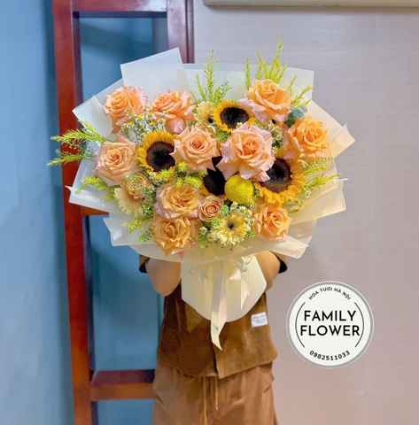 Bó hoa tặng sinh nhật bố , anh người yêu quận Cầu Giấy Ba Đình ! Hoa sinh nhật