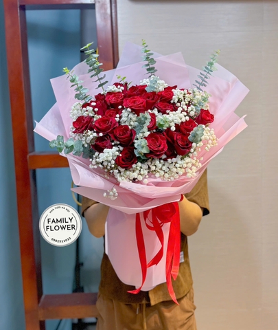 Hoa hồng đỏ tỏ tình ở quận ba Đình Hà Nội ! Hoa tươi Ba Đình ! Hoa hồng đỏ