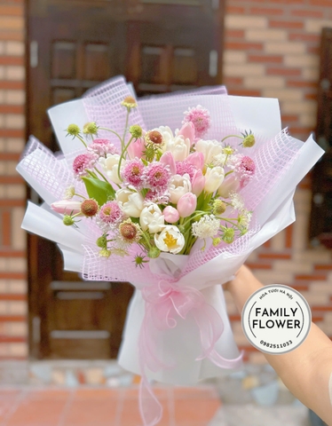 Hoa tulip tặng người yêu nhân dịp 20 tháng 10 ở Hà Nội ! Mua hoa 20 tháng 10