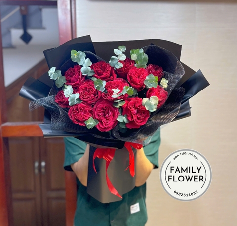 Bó hoa hồng đỏ tặng người yêu nhân ngày 20 tháng 10 ! Hoa tặng người yêu