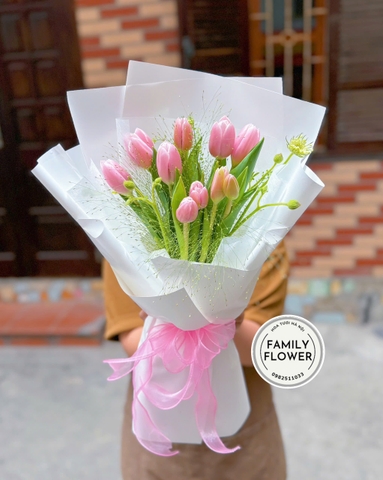 Bó hoa tulip tặng người yêu ở quận Ba Đình Hà Nội ! Hoa tươi Ba Đình