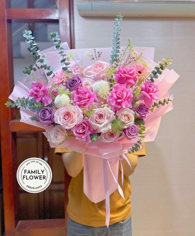 Bó hoa hồng tặng sinh nhật quận Đống Đa  ,Hà Nội ! Hoa sinh nhật Hà Nội