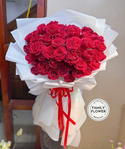 Bó hoa hồng đỏ ! Hoa hồng đỏ tặng vợ quận Cầu Giấy! Hoa tươi Cầu Giấy