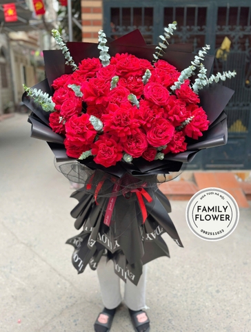 Bó hoa hồng đỏ tặng bạn gái người yêu ở quận Tây Hồ , Đống Đa  , Hà Nội ! Mua hoa tươi