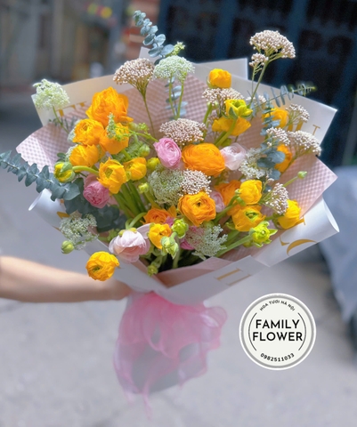 Hoa tươi Hà Nội ! Bó hoa mao lương tặng bạn gái ở quận Thanh Xuân Hà Nội