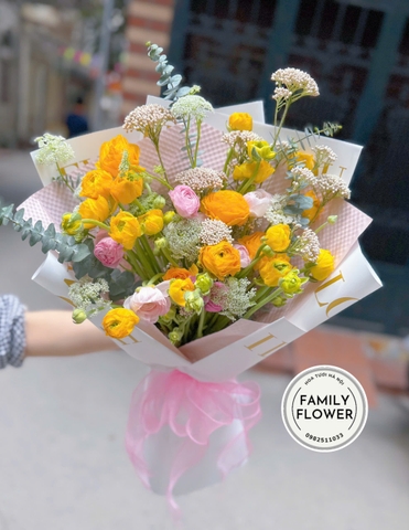 Hoa tươi Hà Nội ! Bó hoa mao lương tặng bạn gái ở quận Thanh Xuân Hà Nội