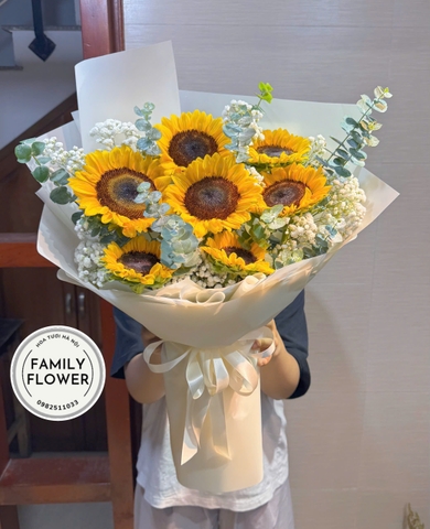 Bó hoa hướng dương tặng tốt nghiệp quận Cầu Giấy , Hà Nội ! Hoa tươi Cầu Giấy !