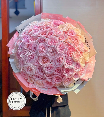 Bó hoa hồng ohara tặng người yêu nhân dịp 20 tháng 10 quận Ba Đình ! Hoa 20 tháng 10