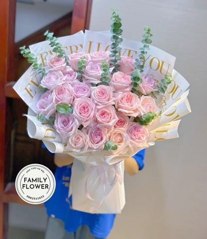 Bó hoa hồng ohara tặng bạn gái nhân dịp 20 thán 10 quận Cầu Giấy Hà Nội