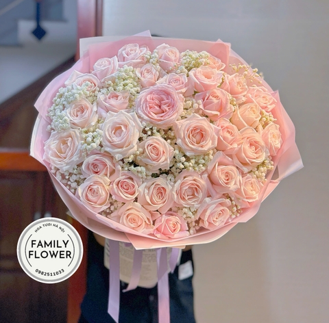 Bó hoa hồng tặng người yêu nhân dịp 20 tháng 10 ở quận Ba Đình ! Hoa tươi Ba Đình