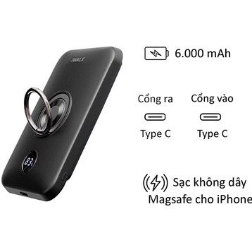 Pin dự phòng iWalk Magnetic DBL6000M 6000mAh