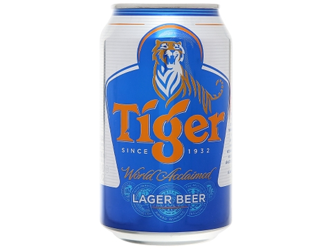 Thùng 24 lon bia Tiger 330ml