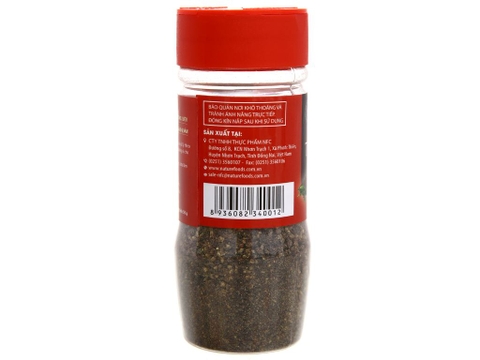Tiêu đen xay Natas hũ 55g