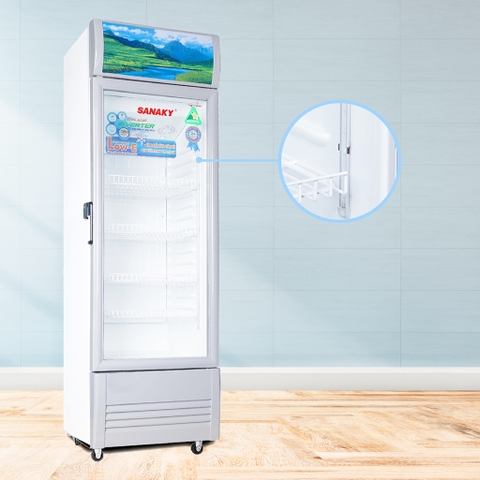 Tủ mát sanaky VH-408K3L công nghệ Low-E 340 Lít, 1 cánh.