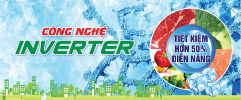 Tủ đông Sanaky VH-2599A4K, inverter 208 lít, 1 ngăn đông, mặt kính cường lực