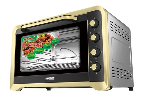 Lò nướng Sanaky VH 129N2D Lò nướng 120 lít, Vỏ inox