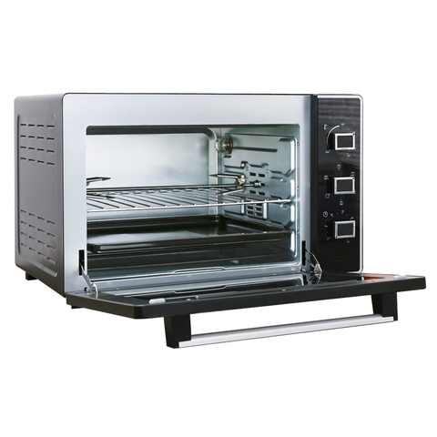 Lò nướng Sanaky VH-3599S2D  Lò nướng 35 lít, Vỏ kim loại sơn đen