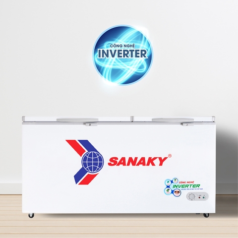 Tủ đông sanaky VH-6699HY3 Công nghệ inverter, 530 lít, 1 ngăn đông