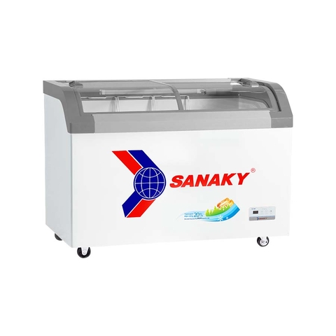 Tủ đông Sanaky VH-3899KB, 280 lít, nắp kính lùa, dàn đồng