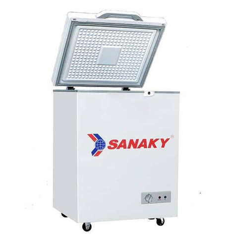Tủ đông Sanaky VH-1599HYK, 100 lít, tủ trữ sữa mặt kính cường lực