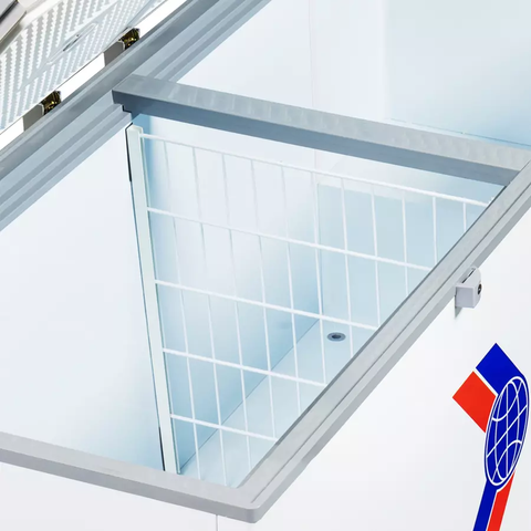 Tủ đông Sanaky VH-5699HY4K, công nghệ inverter 410 lít nắp kính cường lực