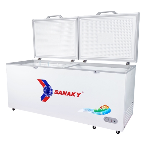Tủ đông Sanaky VH-5699HY, 410 lít, 1 ngăn đông, dàn lạnh đồng