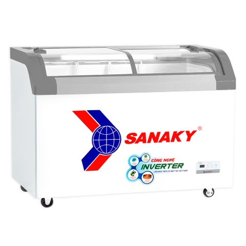 Tủ đông Sanaky VH-3899K3B, Inverter, 280 lít, nắp kính lùa