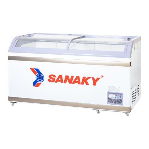 Tủ đông Sanaky VH-888KA, 500 lít, 1 ngăn đông, Dàn lạnh nhôm, Kính lùa
