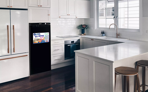 Tủ đông Sanaky VH-180VD3, Tủ đứng 150 lít, inverter, 1 cánh