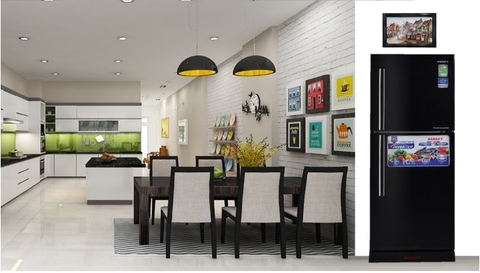 Tủ lạnh sanaky VH-199HY(D) inverter 85 lít