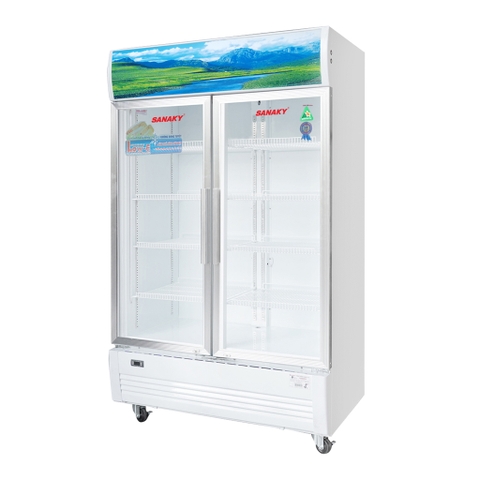 Tủ mát Sanaky VH-8009HP3, Inverter, 700 Lít, 2 cánh mở, dàn đồng