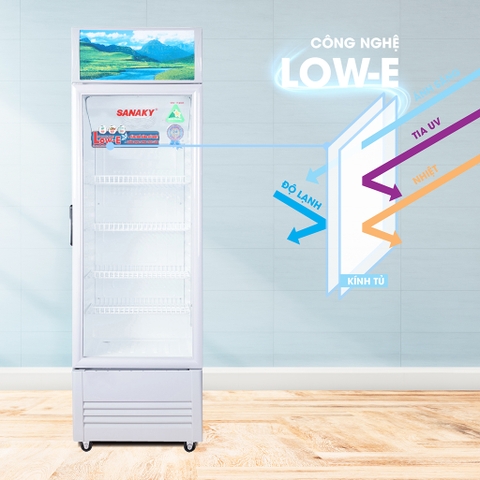 Tủ mát sanaky VH-168KL Low-E 130 Lít, 1 cánh