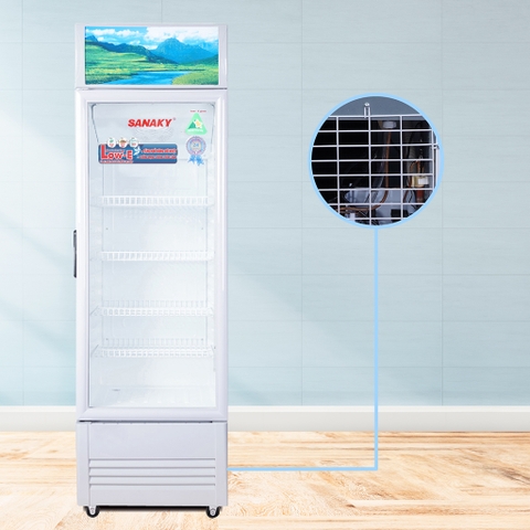 Tủ mát sanaky VH-168KL Low-E 130 Lít, 1 cánh