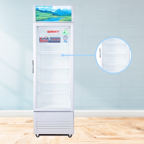 Tủ mát sanaky VH-168KL Low-E 130 Lít, 1 cánh