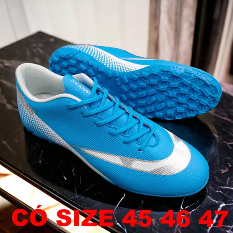 Giày Đá Bóng Nam Big Size (size 45 46 47) - Xanh Dương - BD.01XD