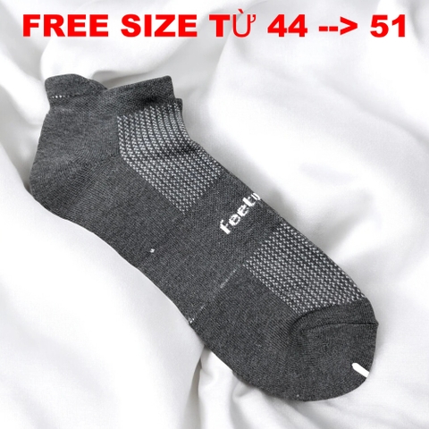 Vớ/Tất Big Size Nam Xuất Khẩu 44 45 46 47 48 49 50 51 - Xám - 44UP.VO.01G