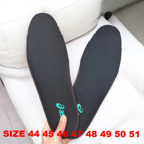 Lót giày thể thao chính hãng big size nam ( Size 44-45 -> 50-51 ) - Đen - 44UP.LOTGIAY