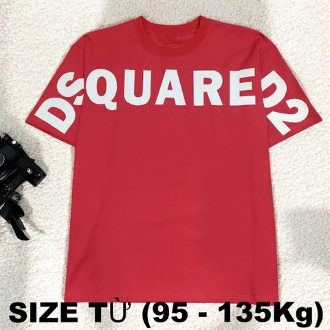 Áo Thun Form Rộng Vải Cotton Big Size Nam (95-135kg) - Đỏ - BF.AT.06R