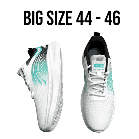 Giày Thể Thao Big Size Nam (size 44 45 46) - Xanh - 44UP.TTQC.15XD