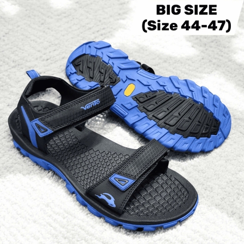 Sandal nam big size, dép quai hậu size ngoại cỡ (size 44 45 46 47) - Xanh Dương - 44UP.NV8601XD