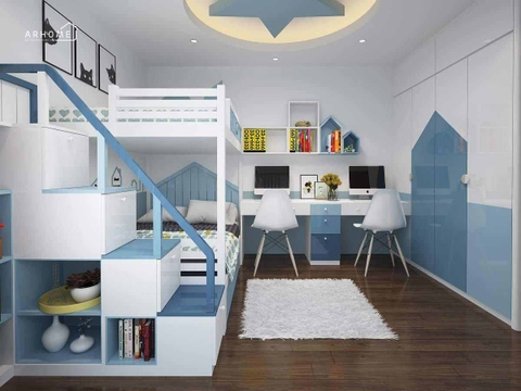 Mẫu Giường Ngủ Cho Bé Trai Cá Tính Độc Đáo 2023