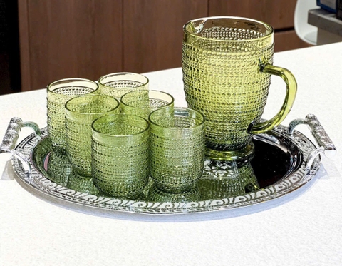 Set bình nước Boho